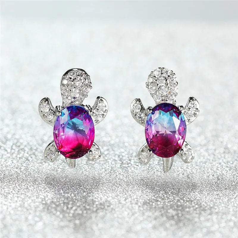 Tide Treasures I  Turtle Earring