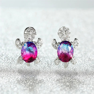 Tide Treasures I  Turtle Earring
