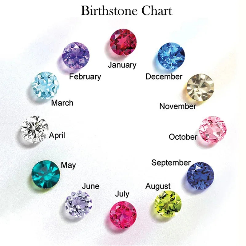 Solena | Birthstone Hummingbird Necklace