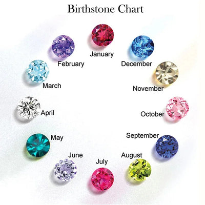 Solena | Birthstone Hummingbird Necklace