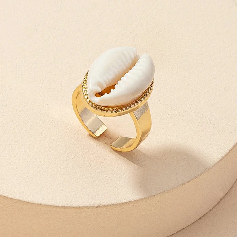 Ocean Ivory I Shell Ring