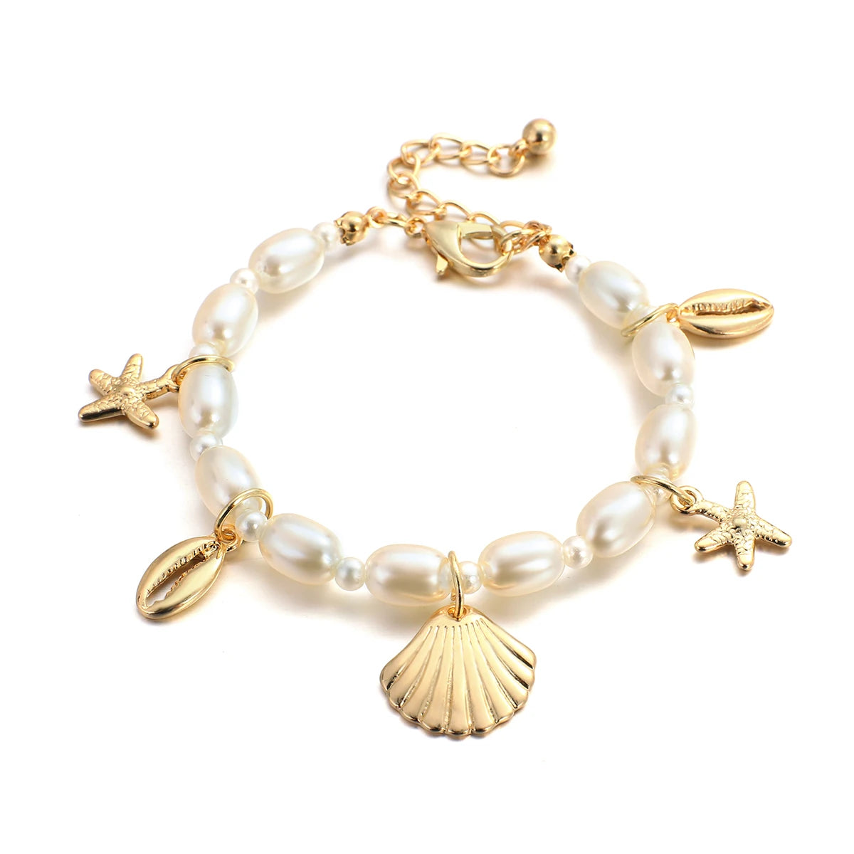 White Shore I Seastar Bracelet
