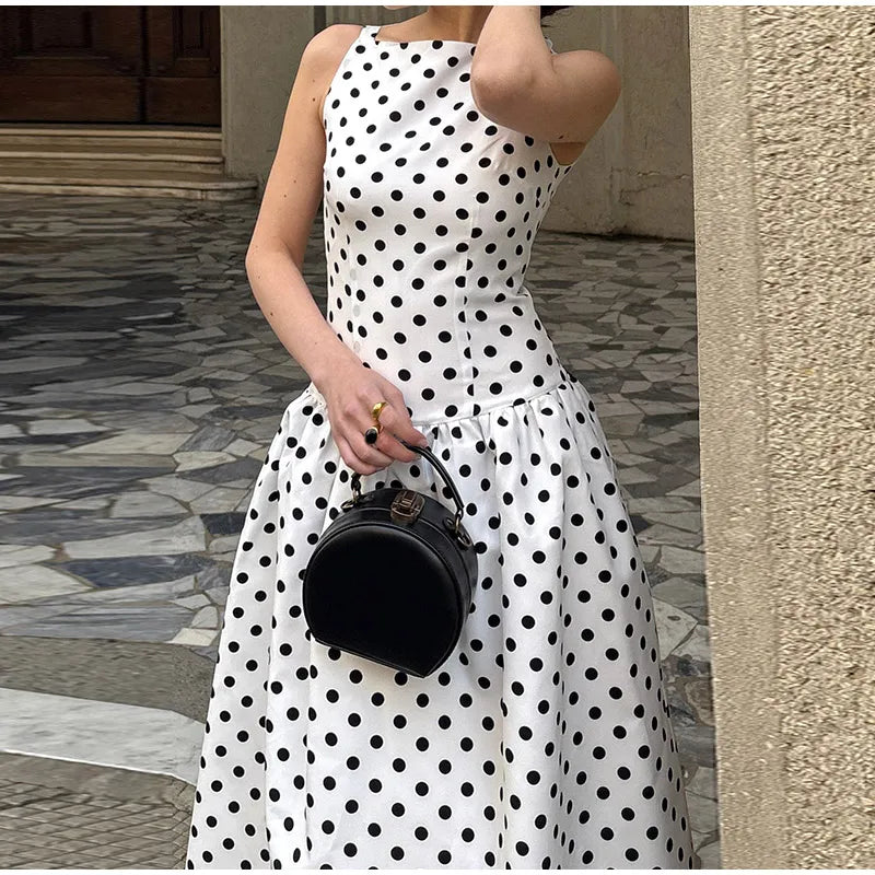Zadie I Elegant Dot Dress