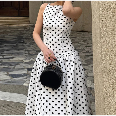 Zadie I Elegant Dot Dress