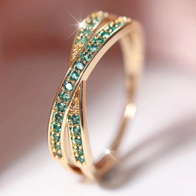 Belle Époque I Shiny Gold Ring