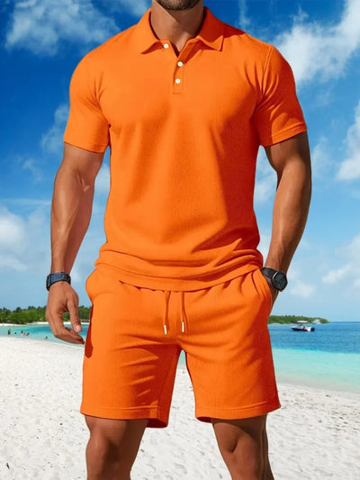 MARC | RELAXED POLO SHORTS SET