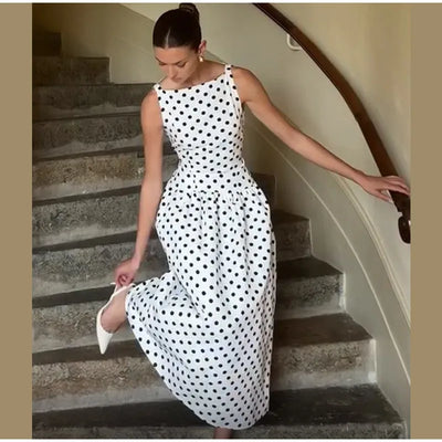 Zadie I Elegant Dot Dress