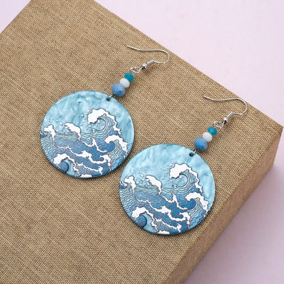 Ocean Flow I Wave Earrings