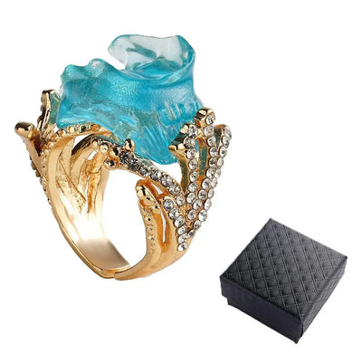 Ocean Pulse I Wave Ring