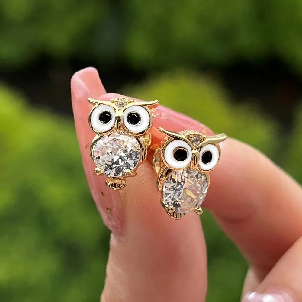Luna Owls I Owl Earrings