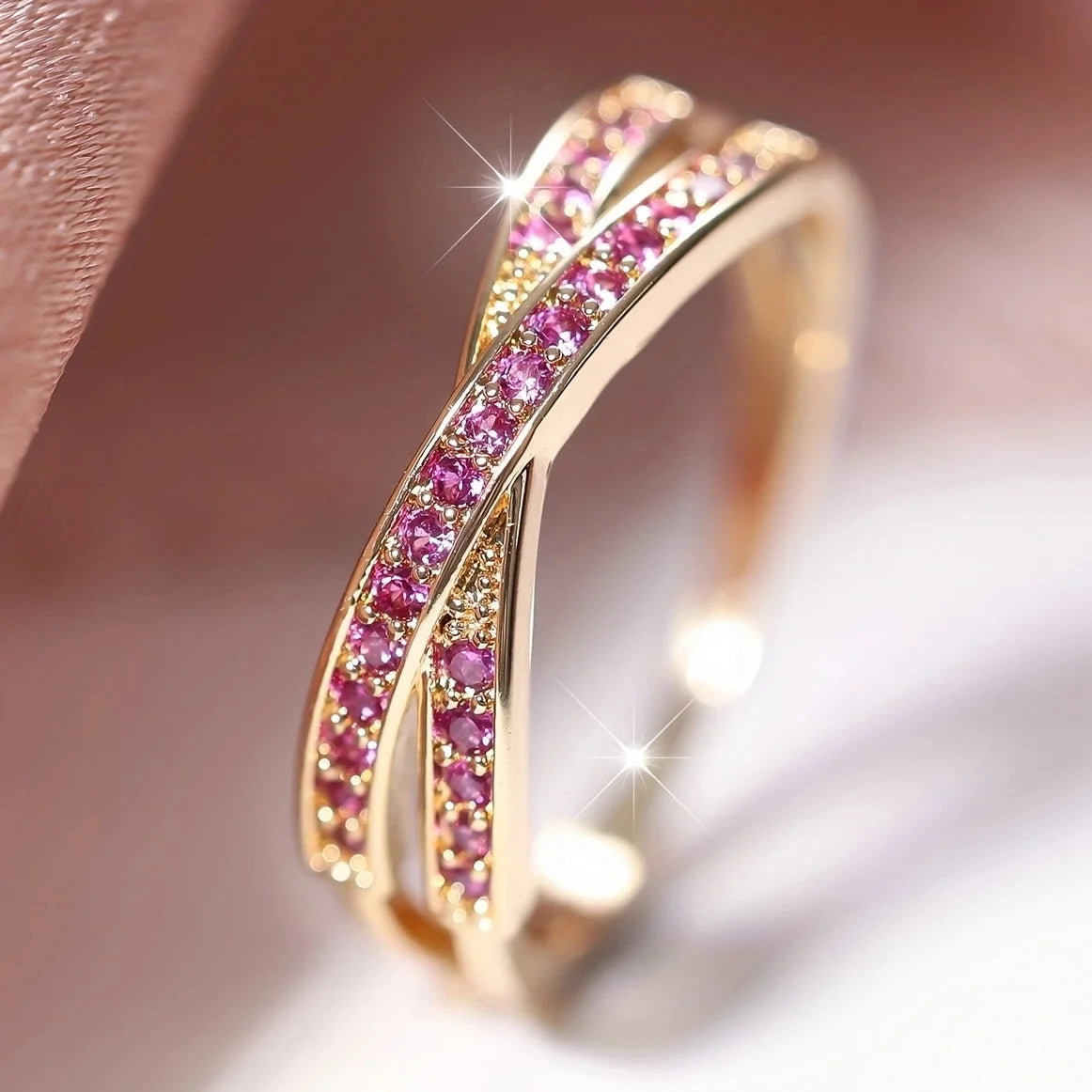 Belle Époque I Shiny Gold Ring