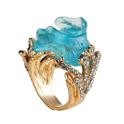 Ocean Pulse I Wave Ring