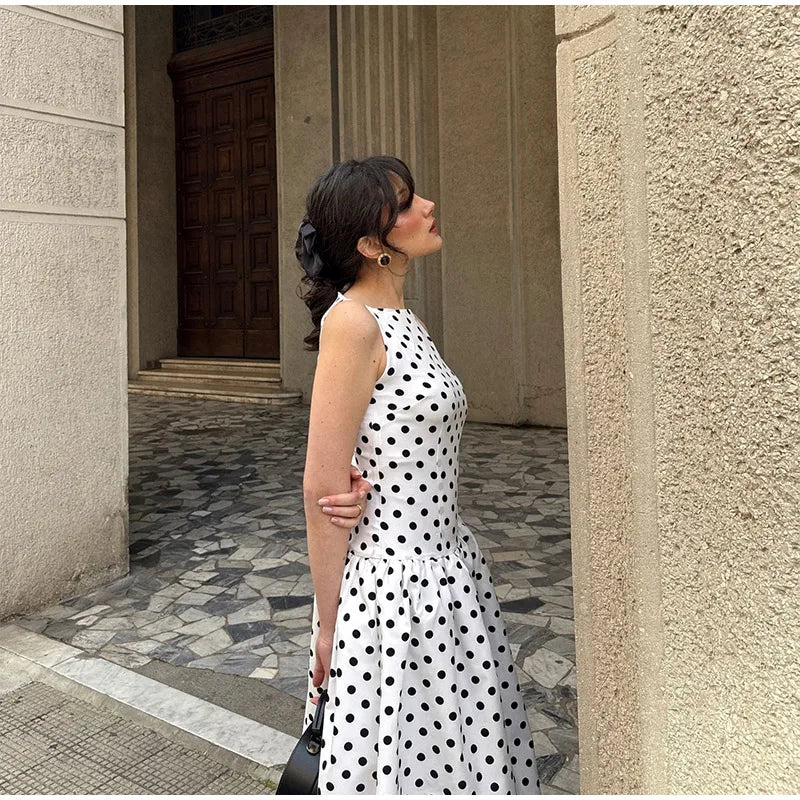 Zadie I Elegant Dot Dress