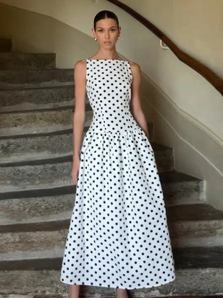 Zadie I Elegant Dot Dress