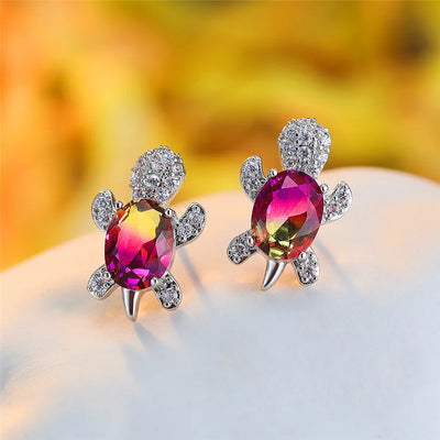 Tide Treasures I  Turtle Earring