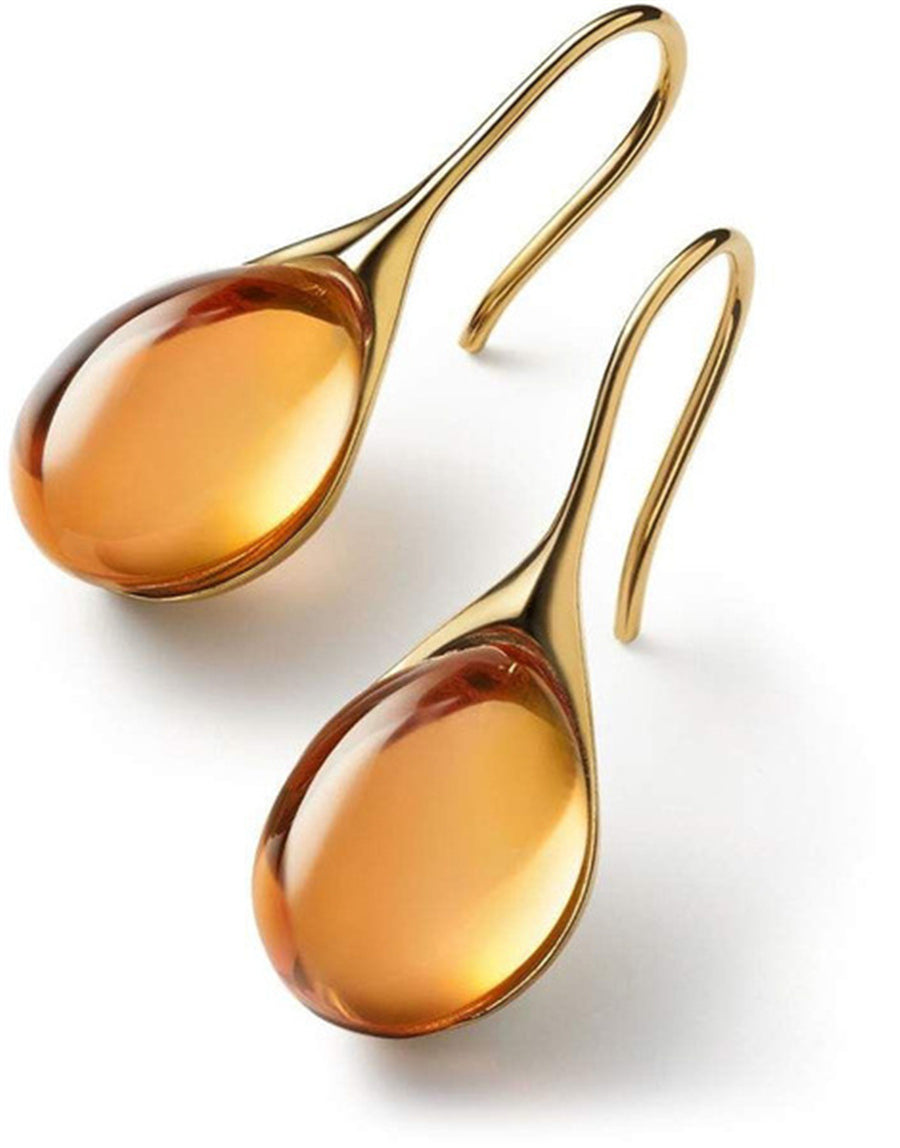 Luxa I Crystal Drop Earrings