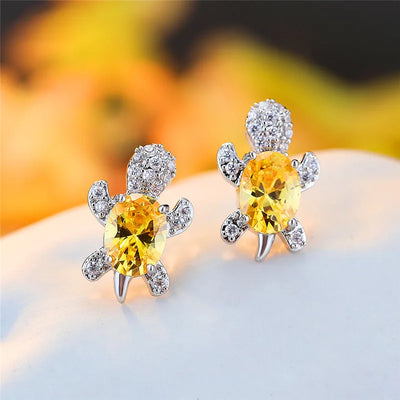 Tide Treasures I  Turtle Earring