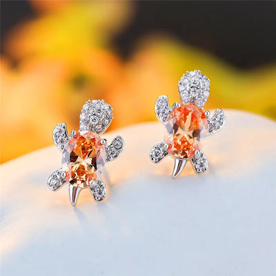 Tide Treasures I  Turtle Earring