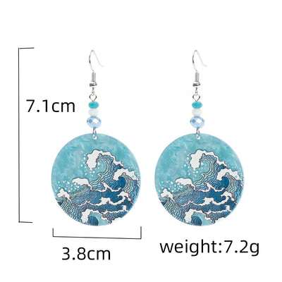 Ocean Flow I Wave Earrings