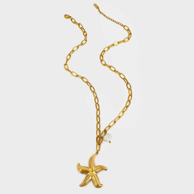 Ocean’s Promise I Starfish Necklace