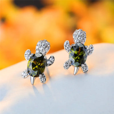 Tide Treasures I  Turtle Earring