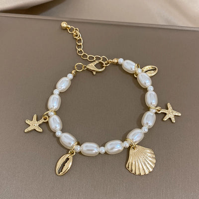 White Shore I Seastar Bracelet
