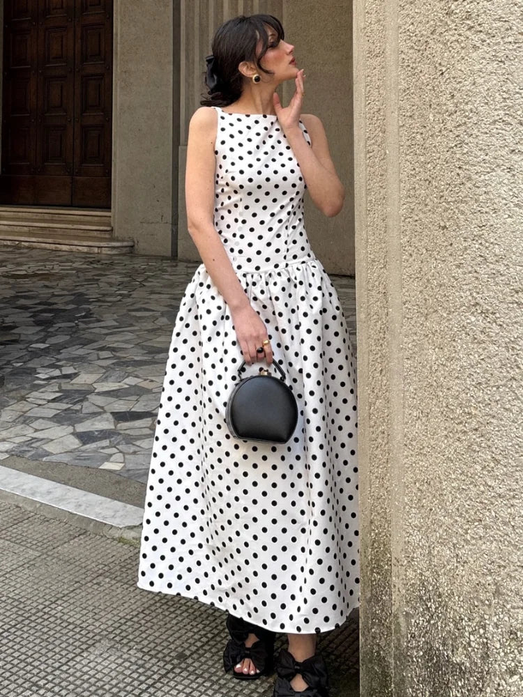 Zadie I Elegant Dot Dress
