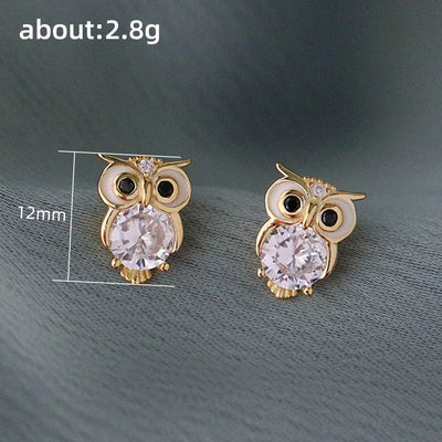 Luna Owls I Owl Earrings