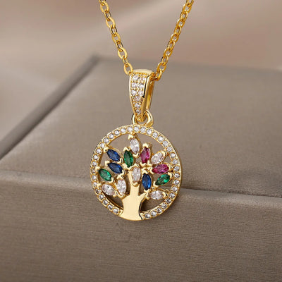 Amoré I Tree of Life Necklace