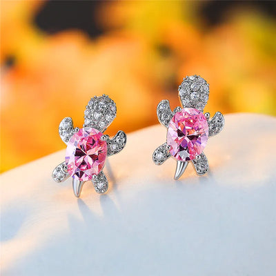 Tide Treasures I  Turtle Earring
