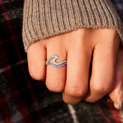 The Wave I Glam Ring