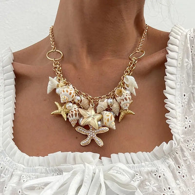 Beach Muse I Shell Necklace