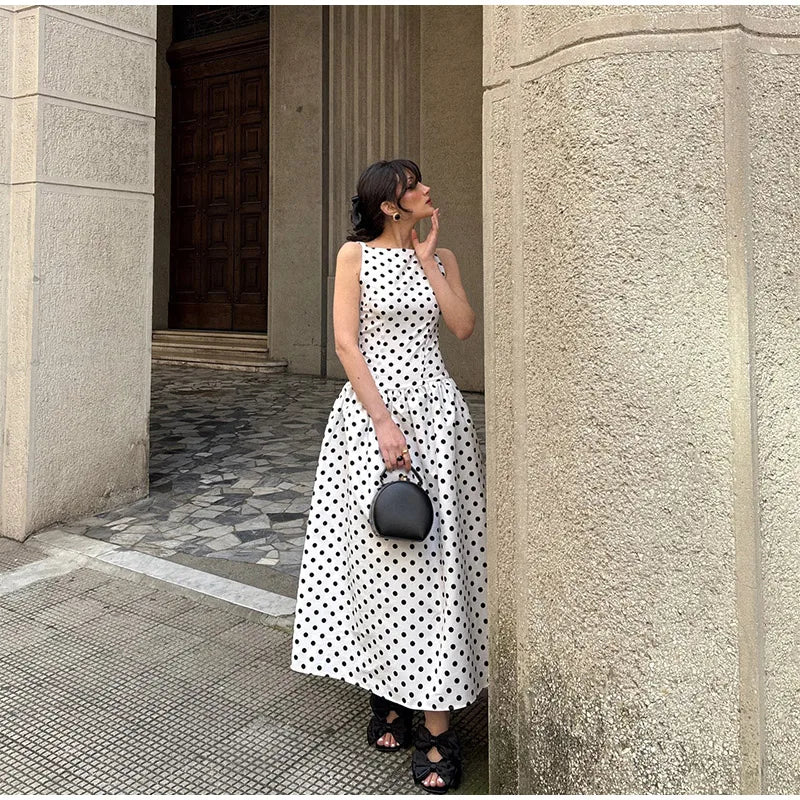 Zadie I Elegant Dot Dress