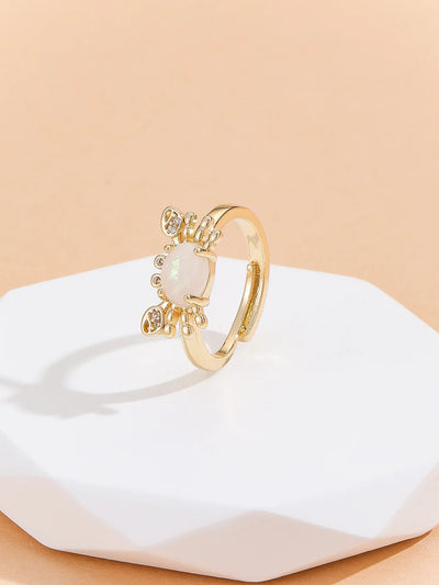 Shore Buddy I Moonstone Ring