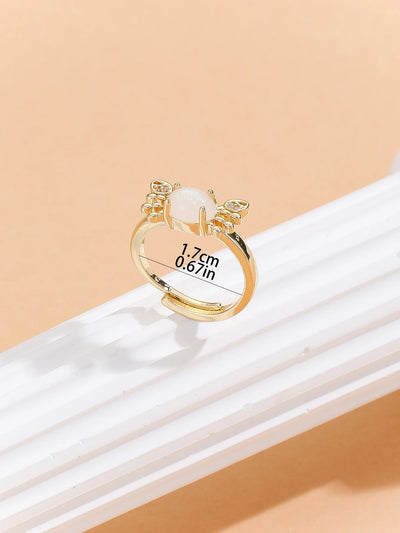 Shore Buddy I Moonstone Ring