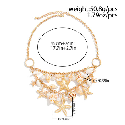 Beach Muse I Shell Necklace