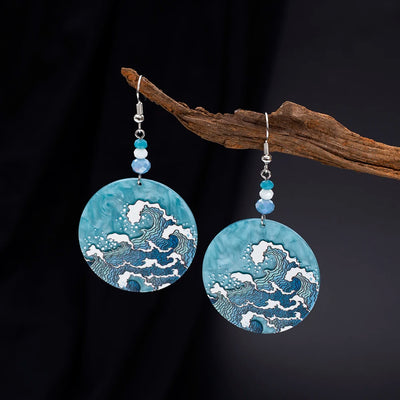 Ocean Flow I Wave Earrings