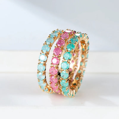 Ocean Glow I Sea Sparkle Ring