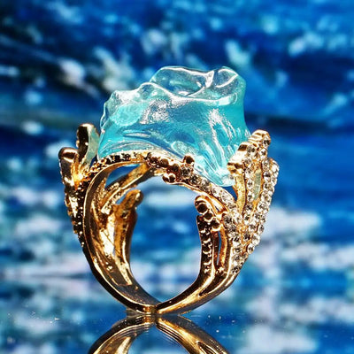 Ocean Pulse I Wave Ring