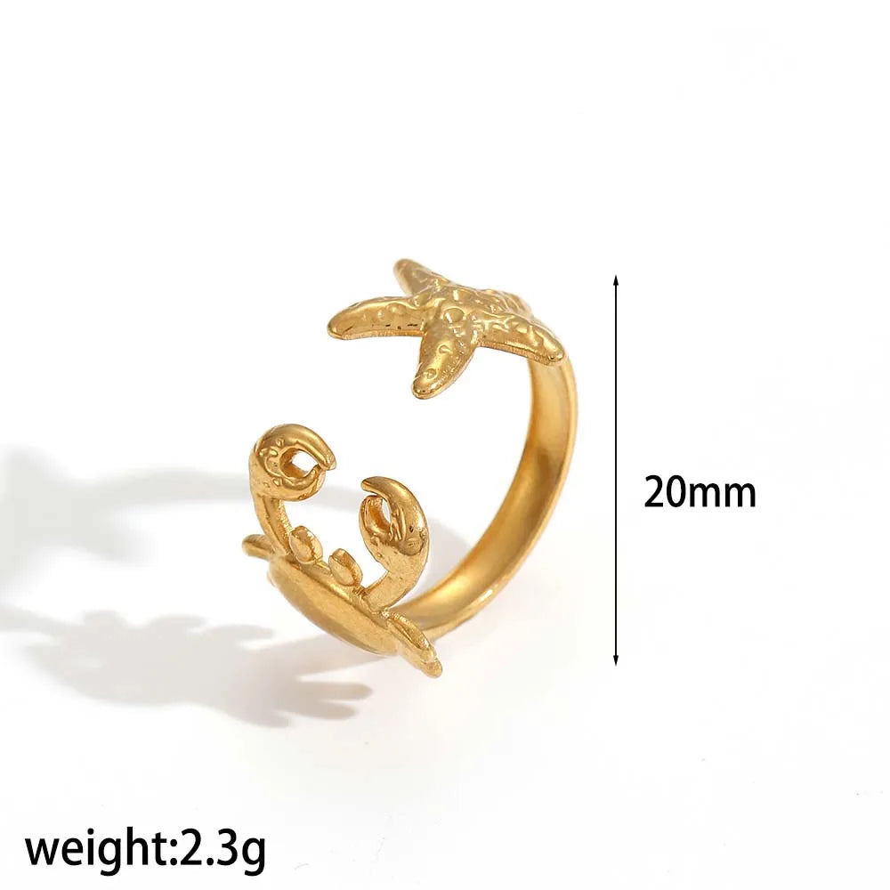 The Sea Icons Set I Ring Set