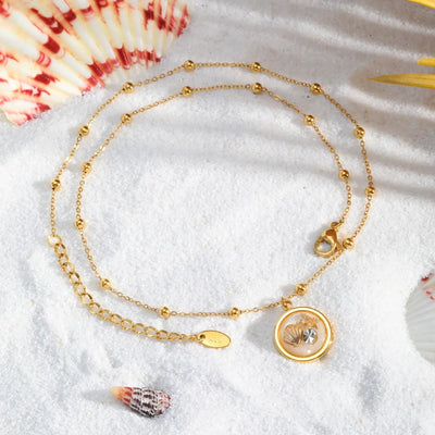 Sunset Shells I Ocean summer necklace