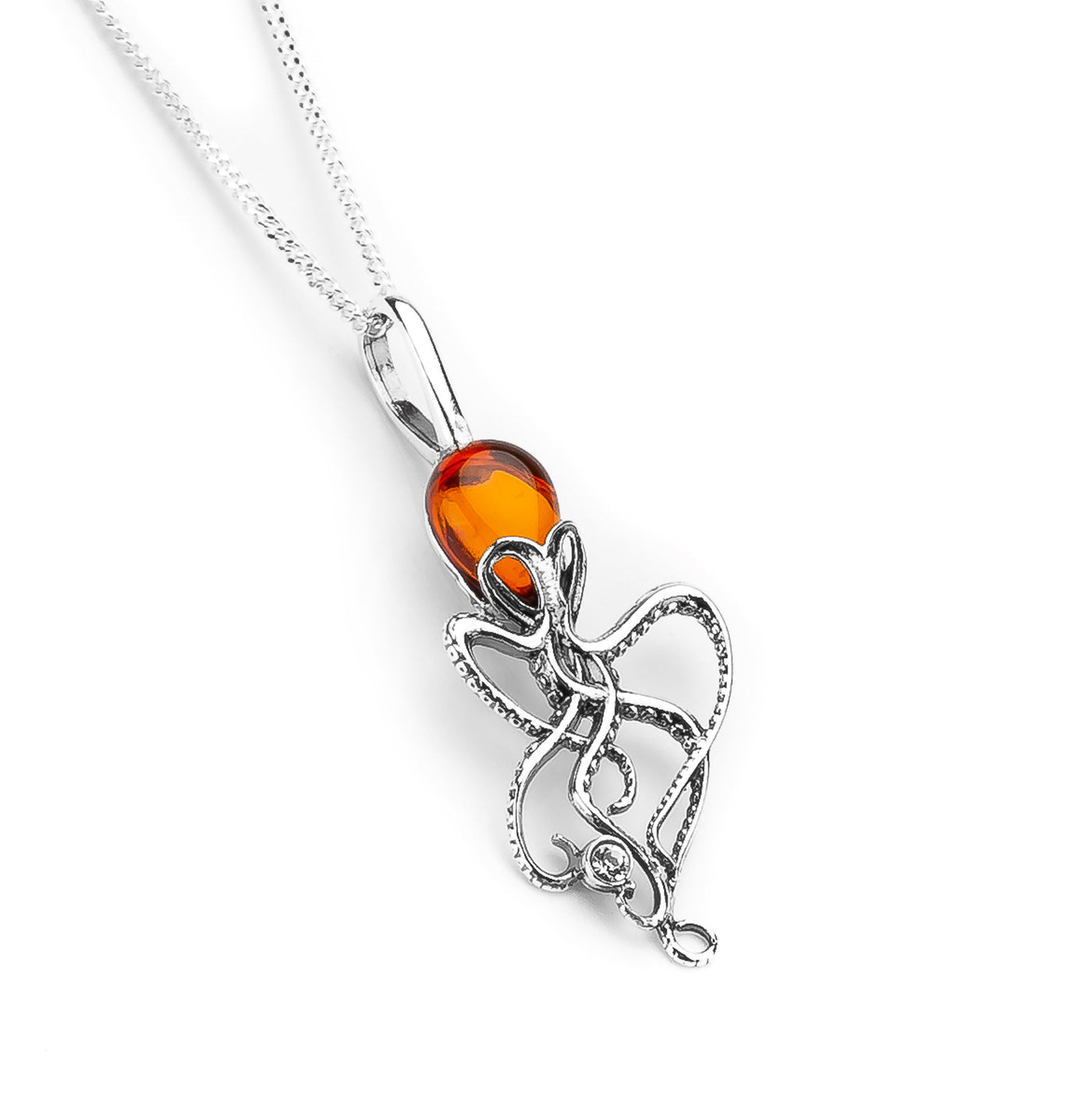 Beneath the Waves I Octopus Necklace