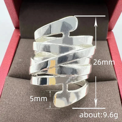 Linea Curve | Layered Ring