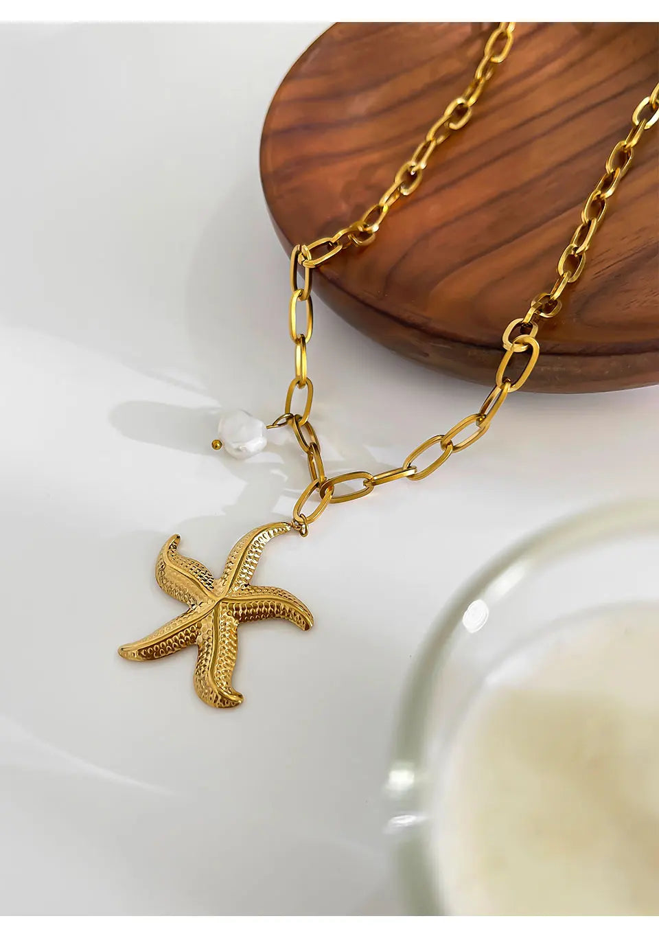 Ocean’s Promise I Starfish Necklace
