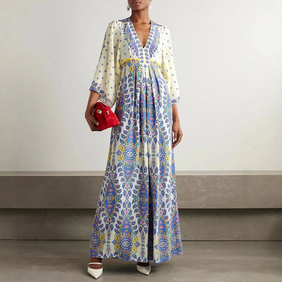 Mabel I Printed Loose Dress
