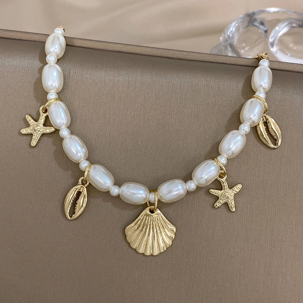 White Shore I Seastar Bracelet