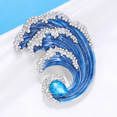 Blue Tide | Classy Brooch