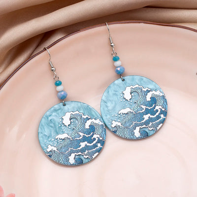 Ocean Flow I Wave Earrings
