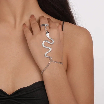 Whispering Coil I Snake Ring