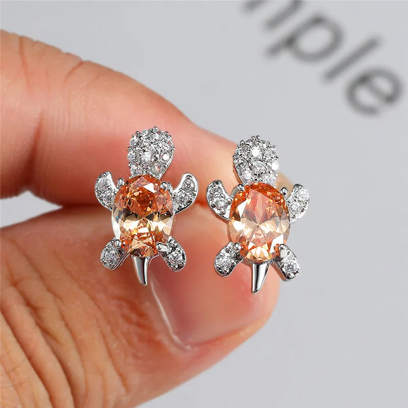 Tide Treasures I  Turtle Earring